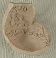 Mold Fragment with Musicians, Earthenware; carved