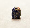 Beads, Lapis lazuli; cut