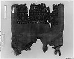 Textile Fragment, Wool; tapestry woven
