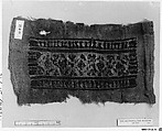 Textile Fragment, Wool; tapestry woven