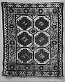 Cushion Cover (Yastik), Wool (warp, weft and pile)