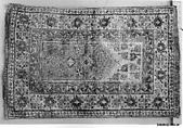 Prayer Rug with Niche Design, Wool (warp, weft, and pile); symmetrically knotted pile