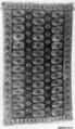 Yamut Carpet with Octagonal Guls, Wool (warp, weft and pile); asymmetrical knotted pile