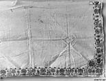 Fragment of a Cover, Linen or cotton(?), silk, metal wrapped thread; plain weave, embroidered