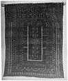 Tent Door Hanging, Wool (warp, weft and pile), cotton (pile); symmetrically knotted pile