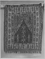 Carpet, Wool (warp and weft), metal wrapped thread; tapestry-woven