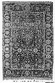 Carpet, Cotton (warp and weft), wool (pile); asymmetrically knotted pile
