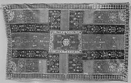 Garden Carpet, Cotton (warp and weft), wool (pile); symmetrically knotted pile