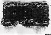 Carpet Fragment, Wool; asymmetrically knotted pile