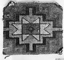 Carpet Fragment, Wool; symmetrically knotted pile