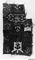 Carpet Fragment, Wool; symmetrically knotted pile