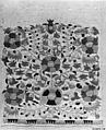 Towel End, Linen, silk, metal wrapped thread; plain weave, embroidered