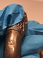 Anklet, Silver gilt