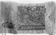 Shawl Sample, Wool; embroidered