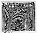 Shawl, Wool; embroidered