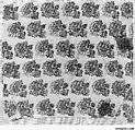 Textile Fragment, Linen, silk, metal wrapped thread; plain weave, embroidered