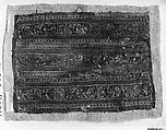 Fragment of a Tunic, Wool; tapestry weave