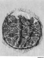 Textile Fragment, Wool, linen; plain weave, tapestry weave
