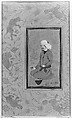 Portrait of Haidar Quli, On paper