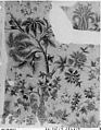 Fragment of a Veil (Yashmak), Cotton; pounced and painted