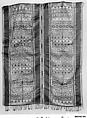 Hanging, Silk; damask weave, joined