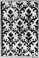 Panel, Silk, cotton; velvet, brocaded