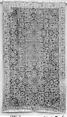 Velvet and Silk Carpet, Silk, metal wrapped thread; cut and voided velvet, brocaded