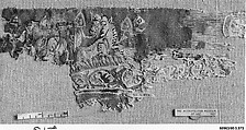 Panel Fragment, Linen, wool
