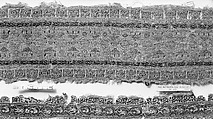 Textile Fragment, Cotton and silk; tapestry weave