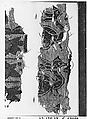 Textile Fragment, Linen, wool; plain weave, tapestry weave