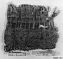 Textile Fragment, Linen and silk