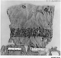 Textile Fragment, Linen and silk