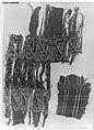 Textile Fragment, Linen and silk