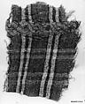 Textile Fragment, Linen and silk