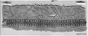 Textile Fragment, Linen