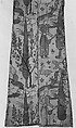 Textile Fragment Depicting a Figure in a Landscape, Silk; lampas