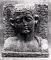 Relief with the Bust of a Young Man, Stone; carved