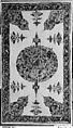 Cover (Rumal), Cotton; plain weave, mordant dyed and painted, resist dyed