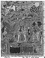 Kalamkari Rumal (Cover), Cotton; plain weave, mordant painted and dyed, resist dyed