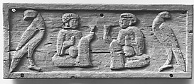 Panel, Wood; carved