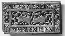 Panel, Wood; carved