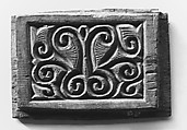 Panel, Wood; carved