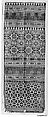 Textile Fragment, Silk; lampas