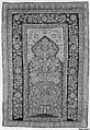 Hanging, Wool; plain weave, joined, embroidered