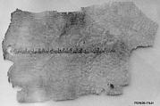 Textile Fragment, Linen, silk; plain weave, embroidered