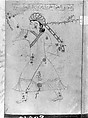 Kitab suwar al-kawakib al-thabita (Book of the Images of the Fixed Stars) of al-Sufi, `Abd al-Rahman al-Sufi (Iranian, Rey 903–986 Shiraz), Ink and gold on paper; leather binding