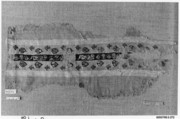 Fragment of a Tunic, Wool, linen; plain weave, tapestry weave