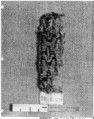 Textile Fragment, Wool, linen; plain weave, tapestry weave
