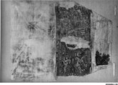 Textile Fragment, Wool, linen; plain weave, tapestry weave