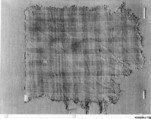 Textile Fragment, Linen; plain weave